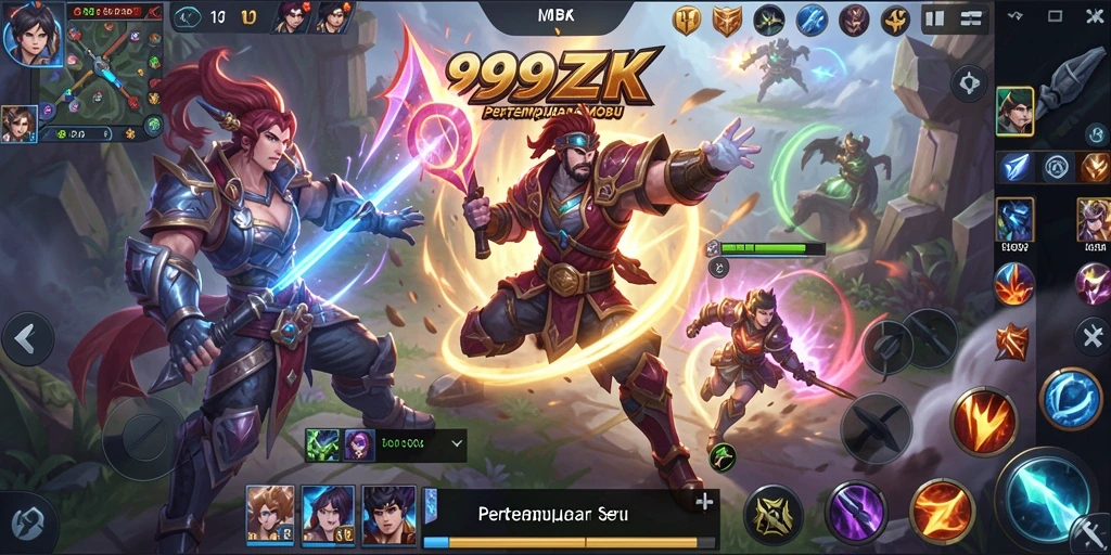 Grafis menawan dan pertempuran strategis dalam 999ZK.