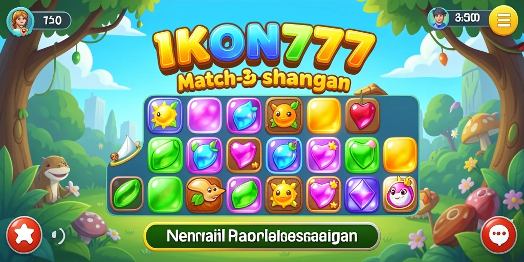 Tampilan gameplay IKON777 yang seru dan penuh warna.