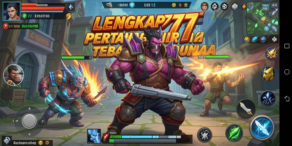 Tampilan agresif dalam pertarungan LENGKAP777 yang menegangkan.