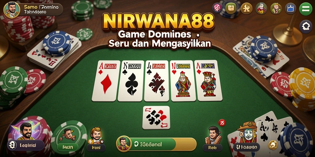 Tampilan gameplay seru dalam NIRWANA88 dengan berbagai fitur menarik.