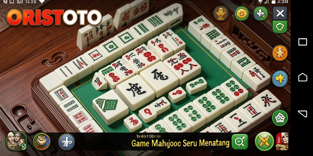 Tampilan gameplay menarik dalam ORISTOTO yang mendebarkan.