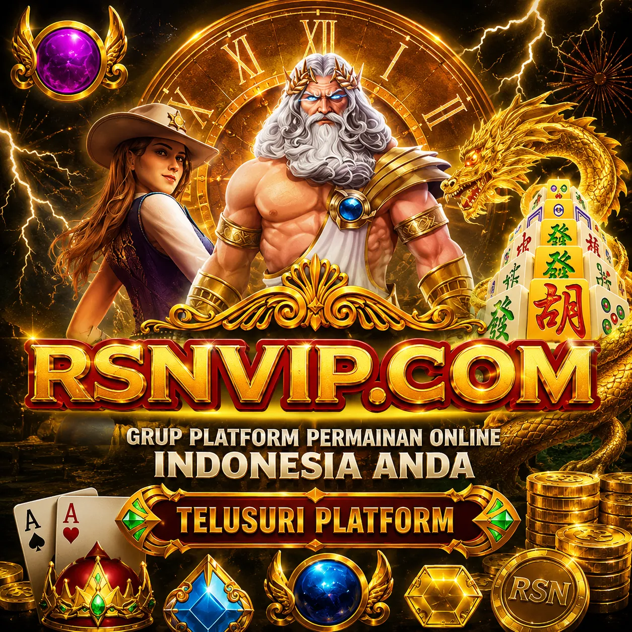 RSNVIP - Game Gaple Seru dan Menghibur