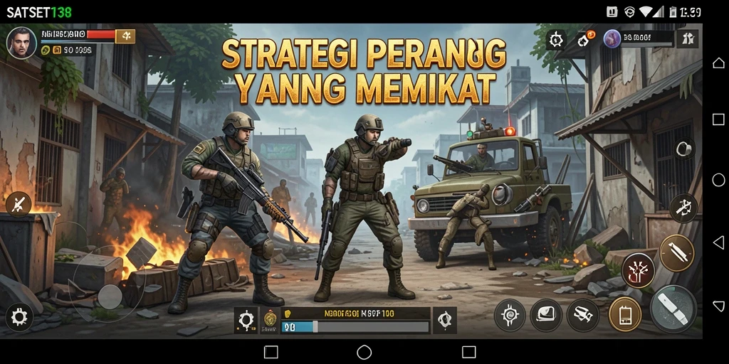 Screenshot SATSET138 menampilkan aksi strategi yang mendebarkan.