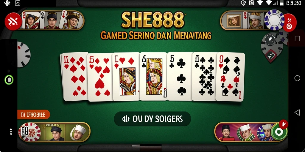 Tampilan gameplay seru di SHE888 dengan banyak pemain terlibat.