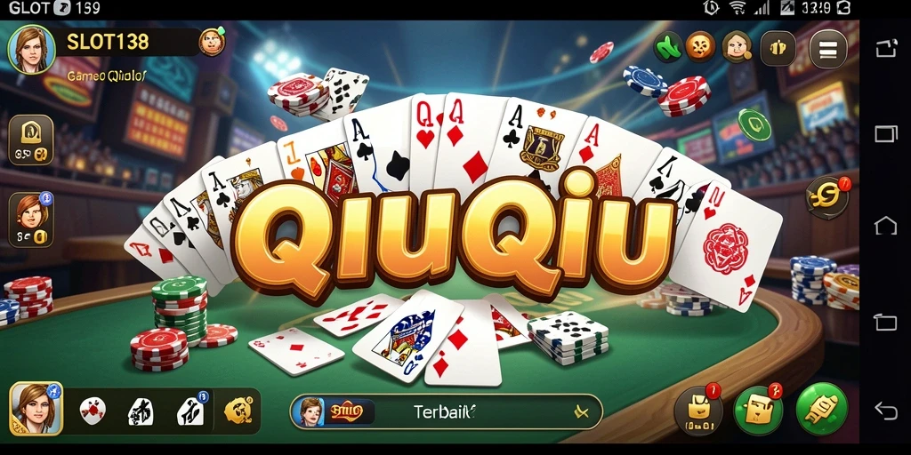 Tampilan gameplay menarik dari SLOT138 dalam permainan QiuQiu.