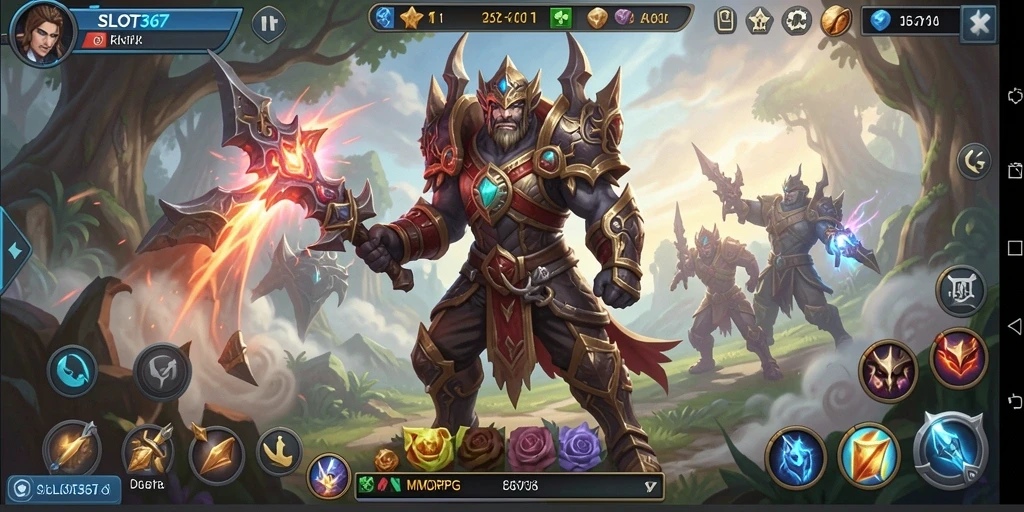 Menampilkan aksi epik dan kerjasama tim dalam gameplay SLOT367.