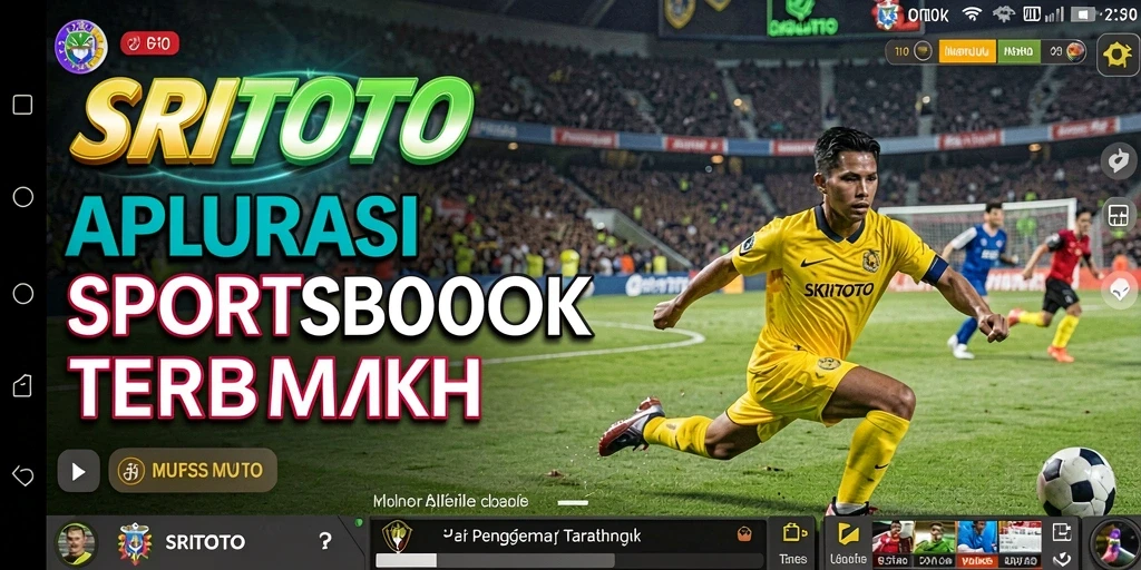 Tangkapan layar SRITOTO menampilkan pengalaman taruhan olahraga yang seru dan interaktif.