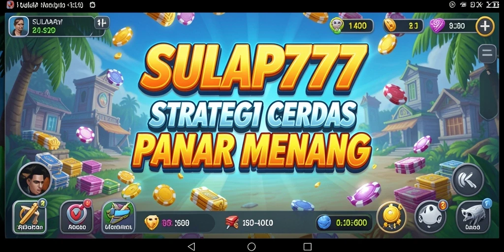Tangkapan layar utama SULAP777 menunjukkan momen strategi yang intens.