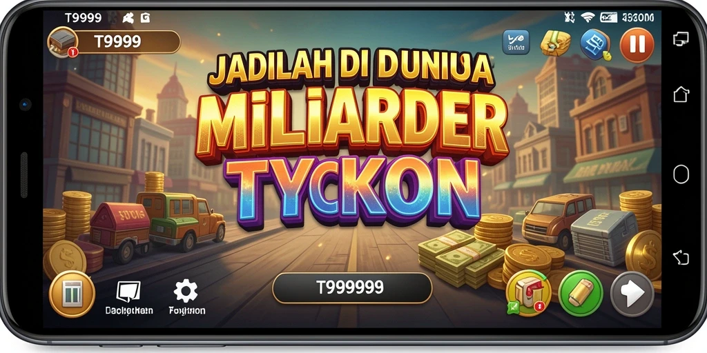 Tampilan gameplay T9999 yang menarik dan penuh strategi.